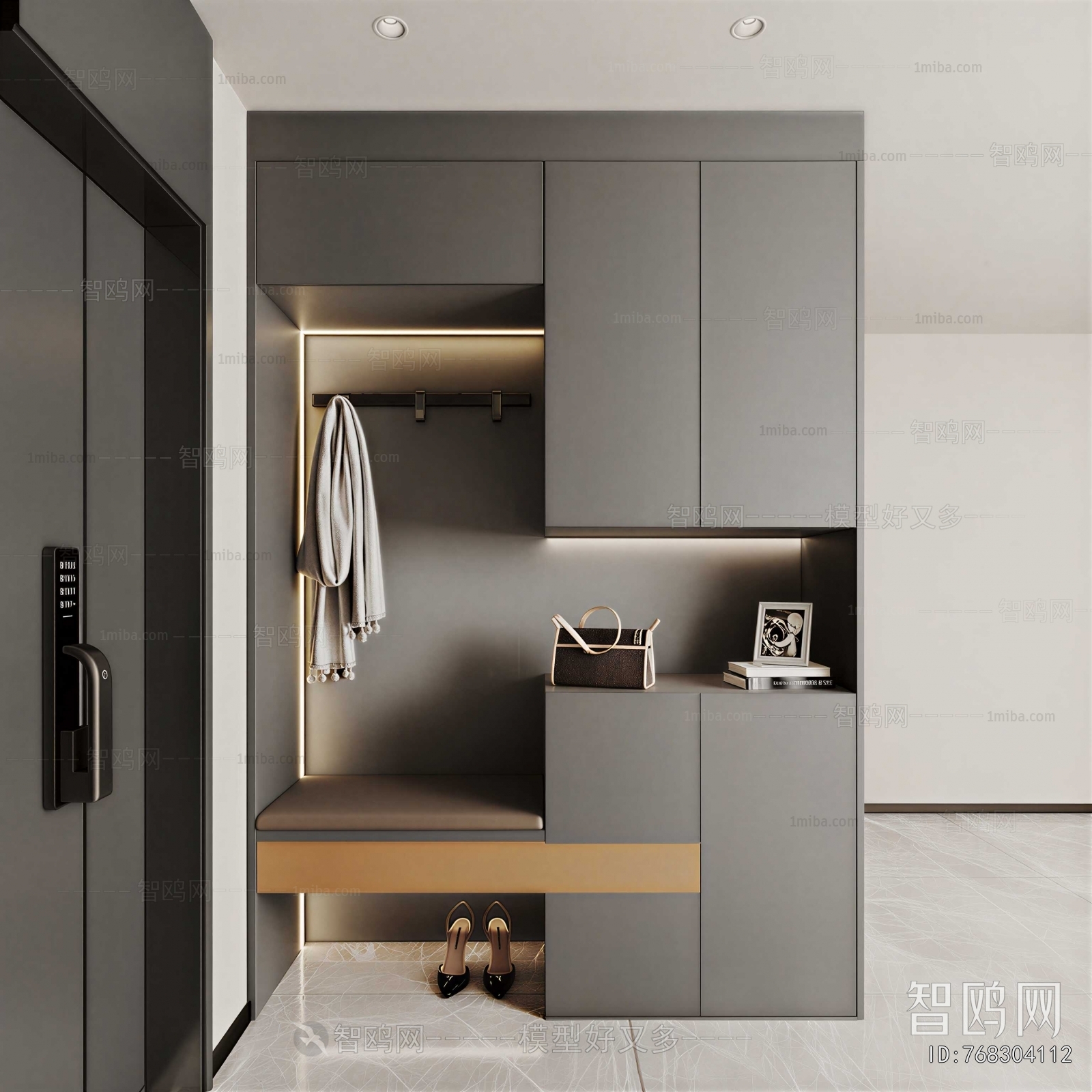 Modern Shoe Cabinet