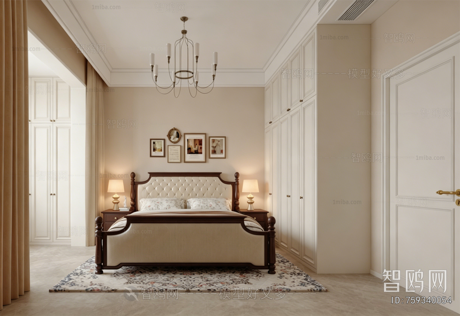 American Style Bedroom