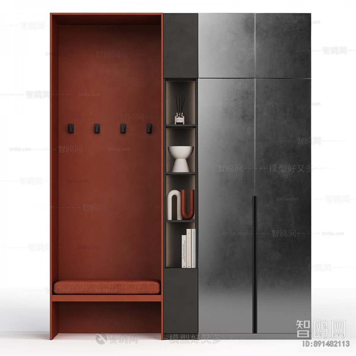 Modern Shoe Cabinet
