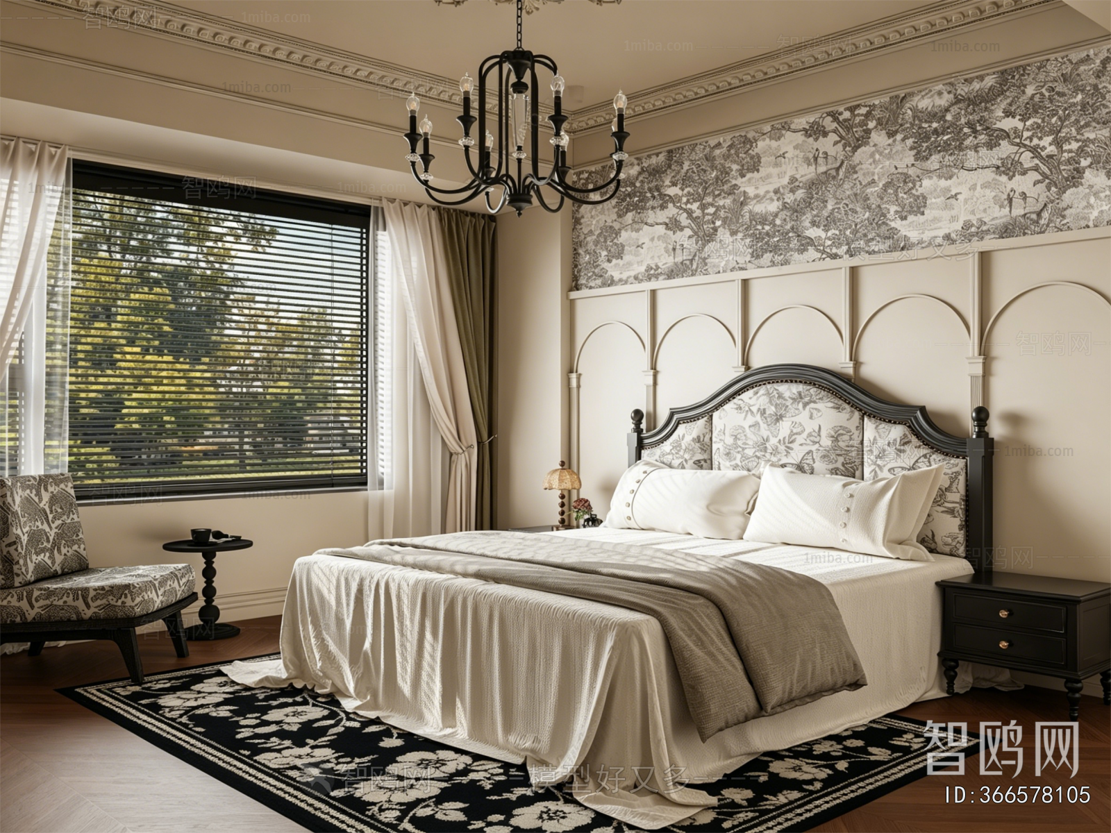 French Style Bedroom