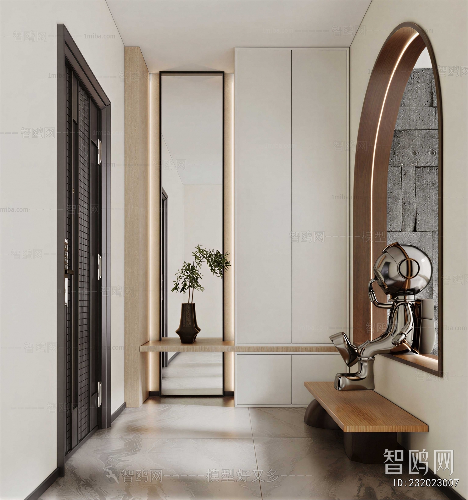 Modern Hallway