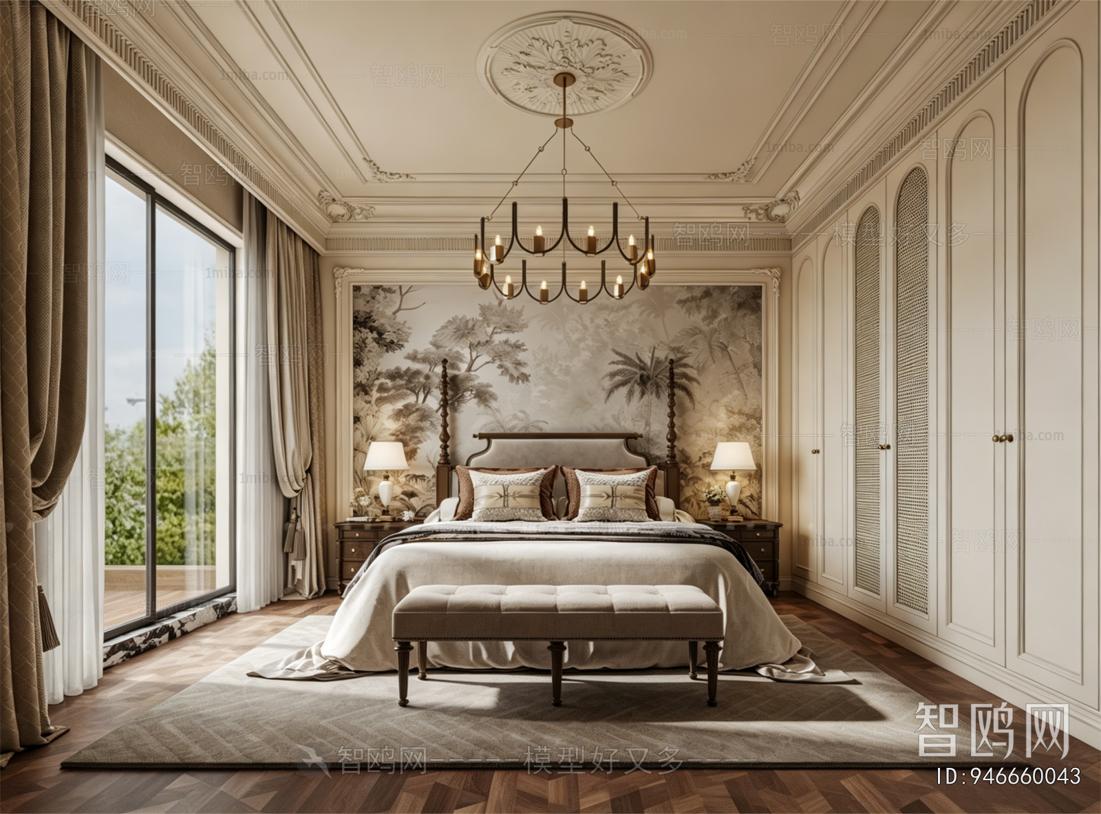 French Style Bedroom