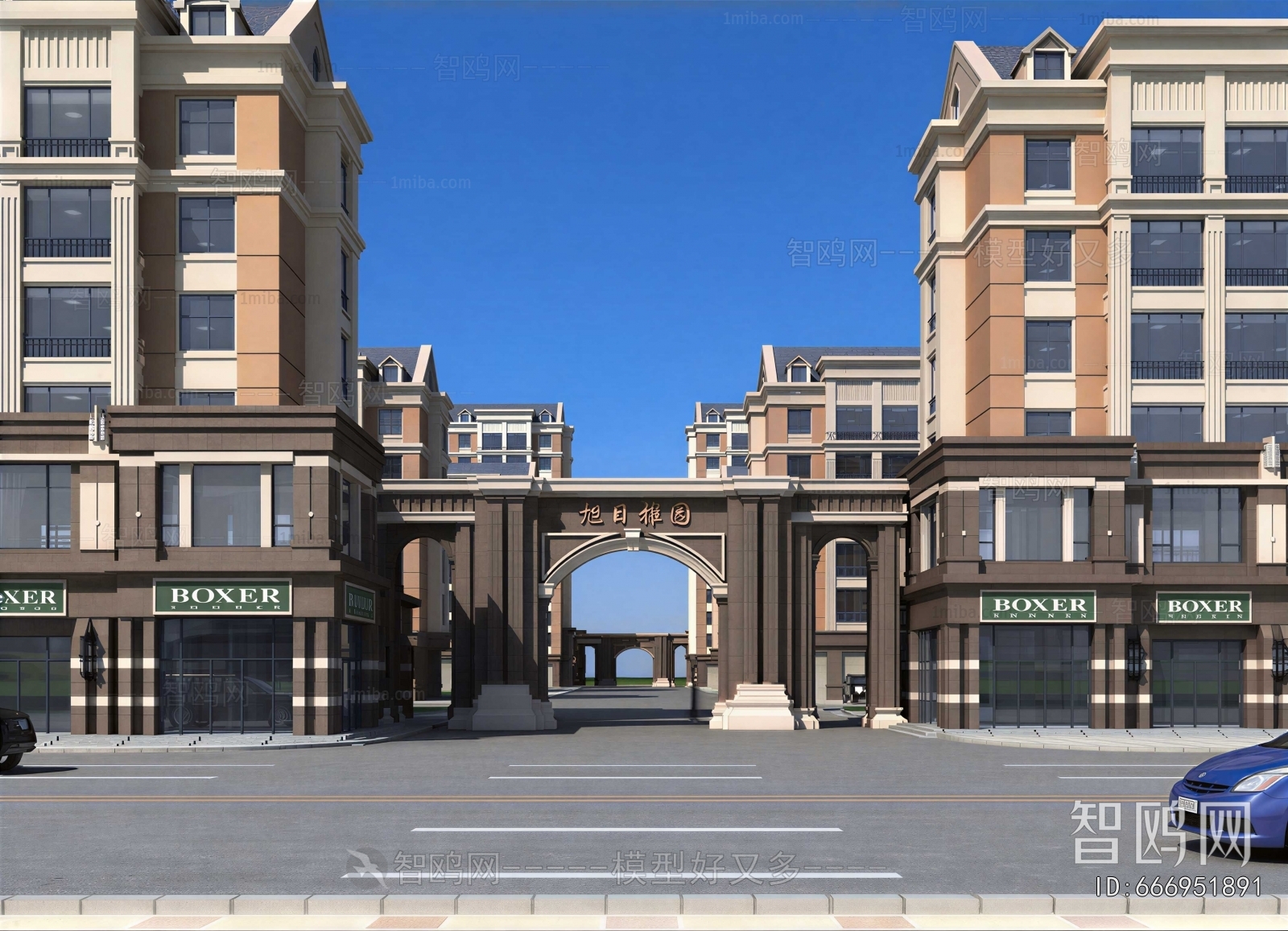 Modern Building Appearance