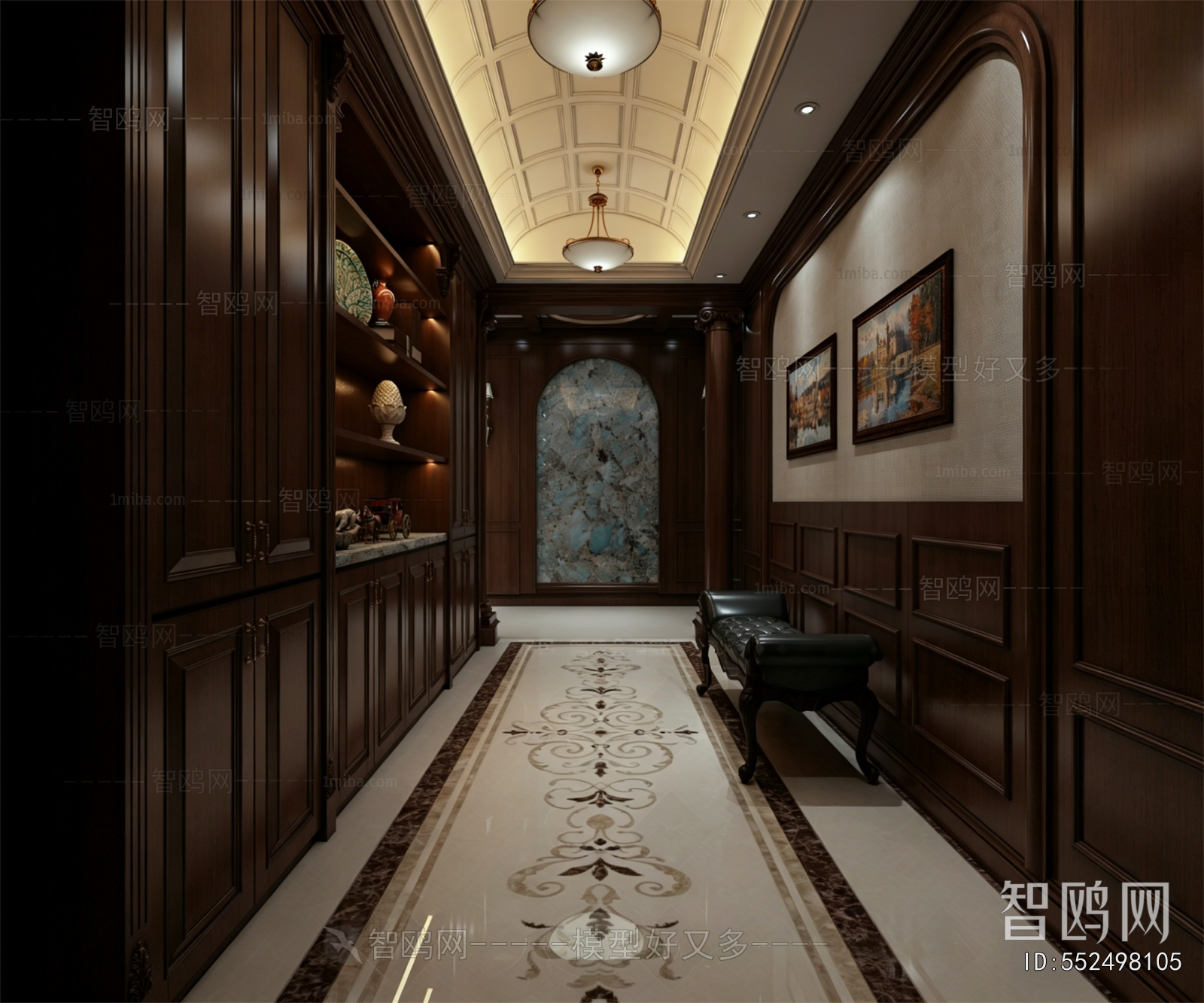 American Style Hallway