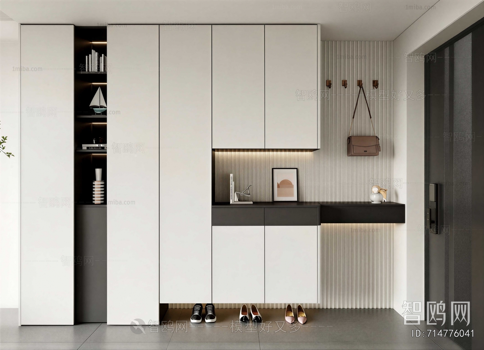 Modern Shoe Cabinet