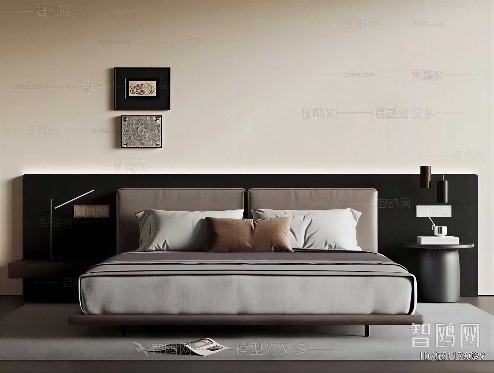 Modern Double Bed