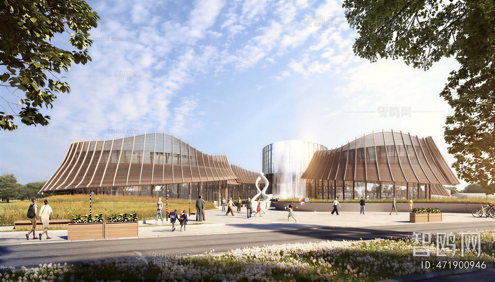 Modern Building Appearance