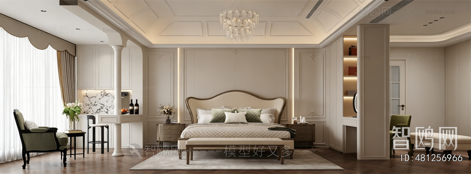 French Style Bedroom