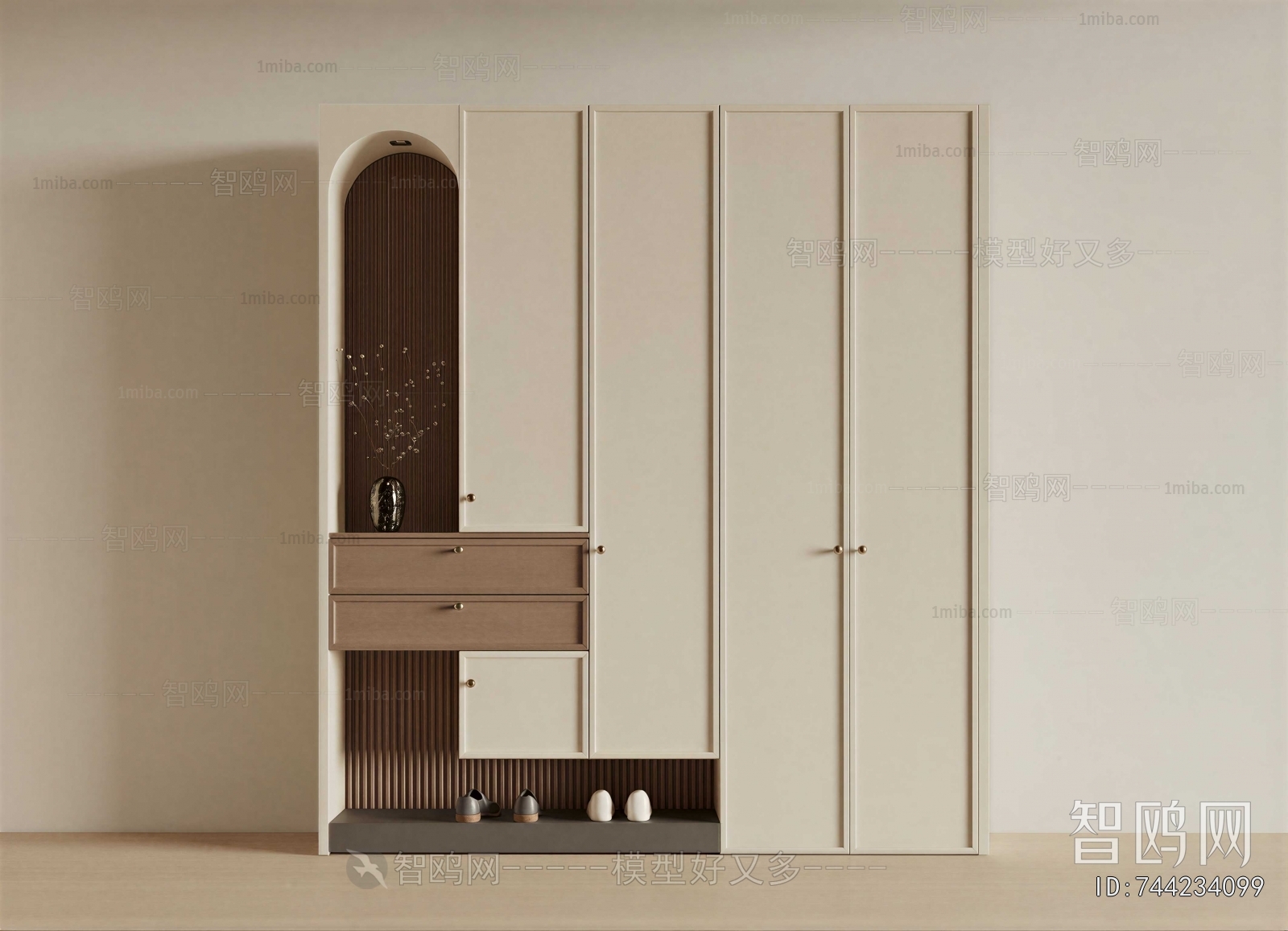 Modern Shoe Cabinet