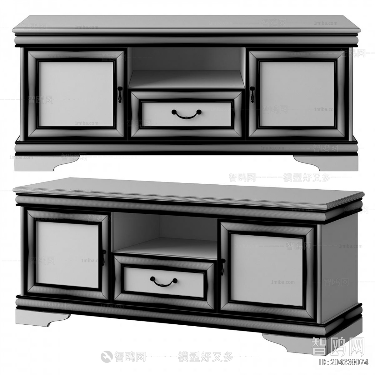 European Style TV Cabinet