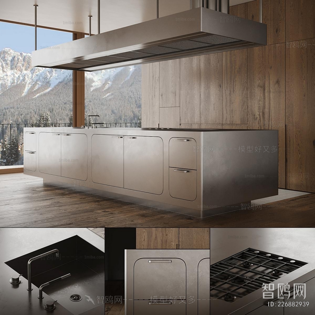 Modern The Kitchen