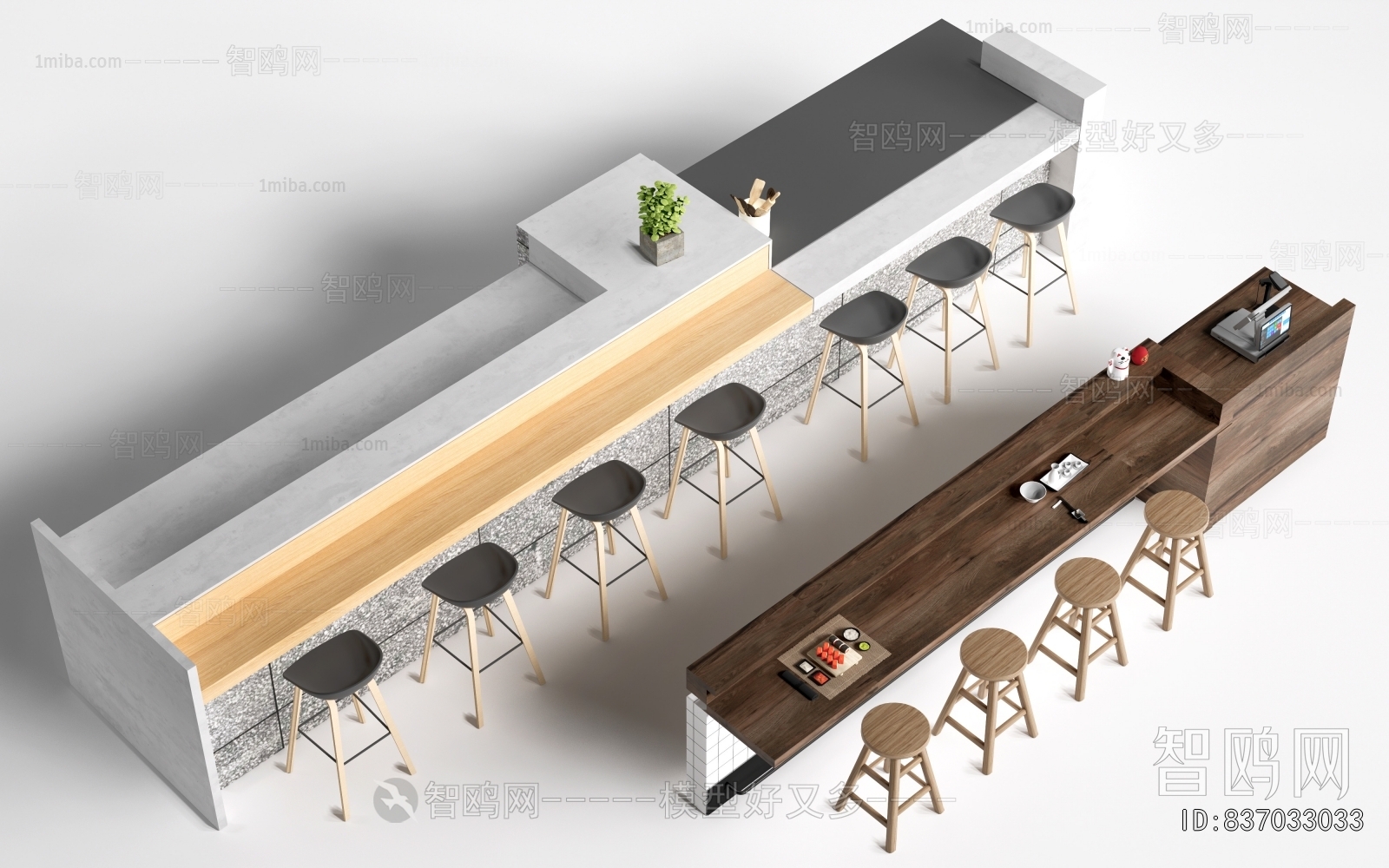 Modern Counter Bar