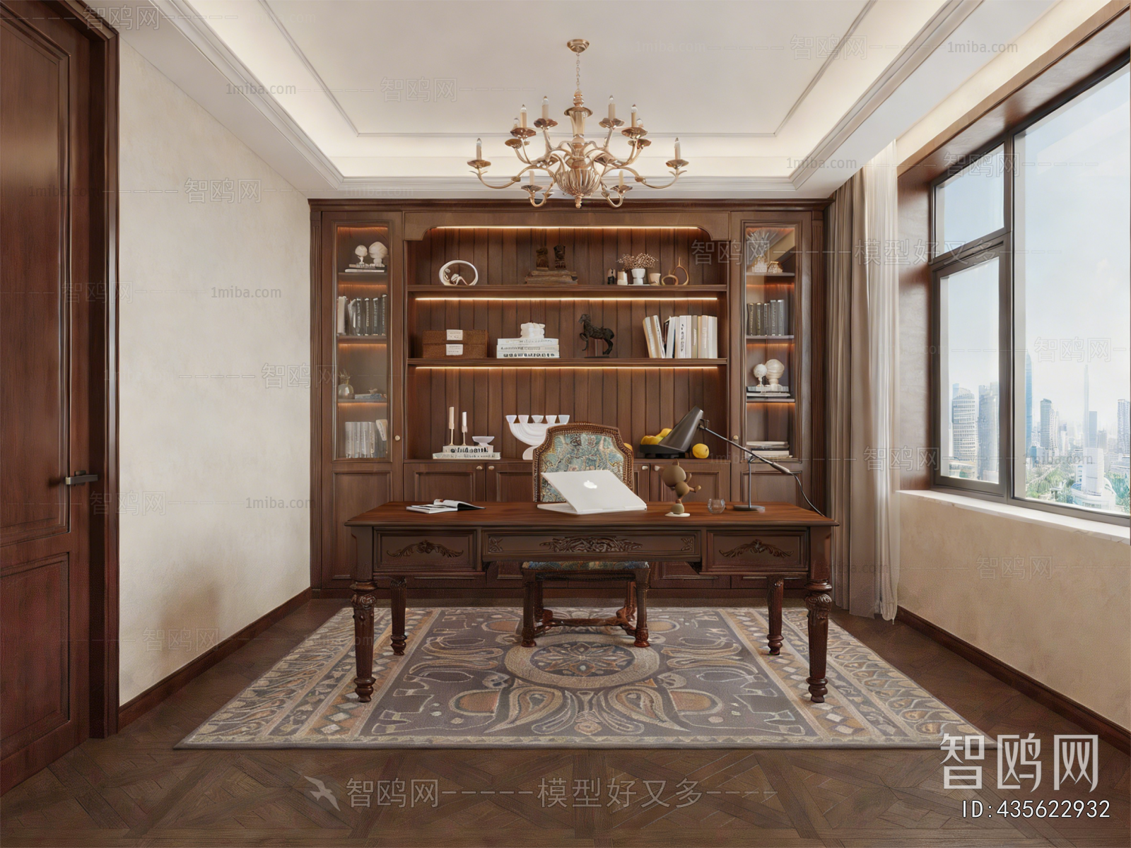American Style Study Space
