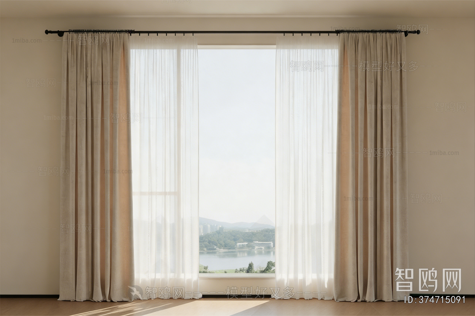 Modern The Curtain