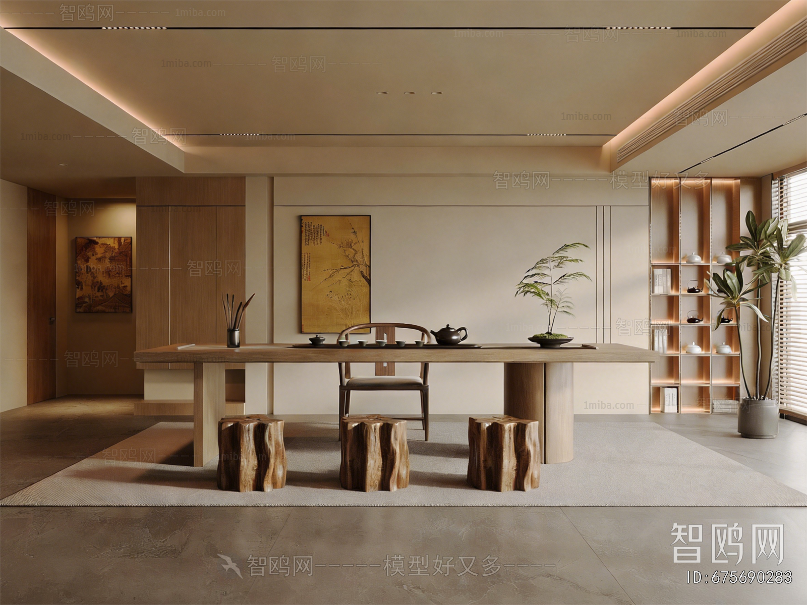 New Chinese Style Tea House
