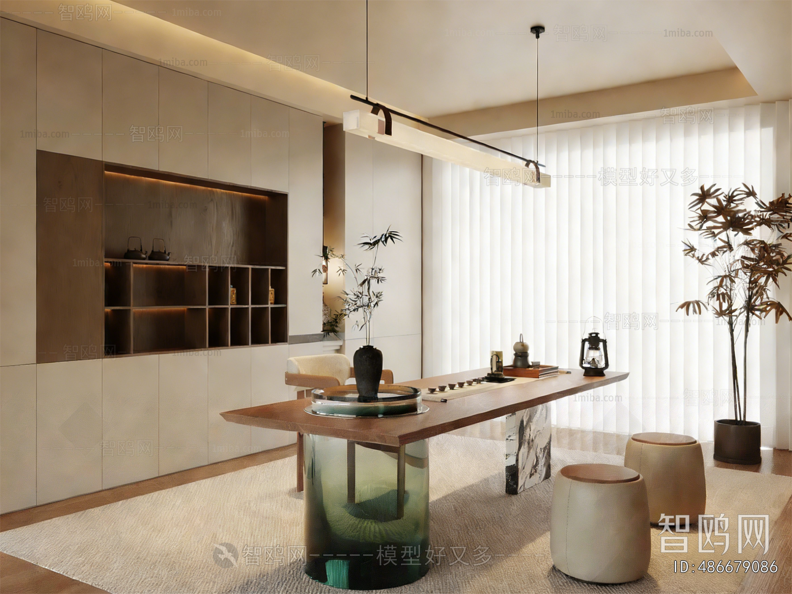 New Chinese Style Tea House