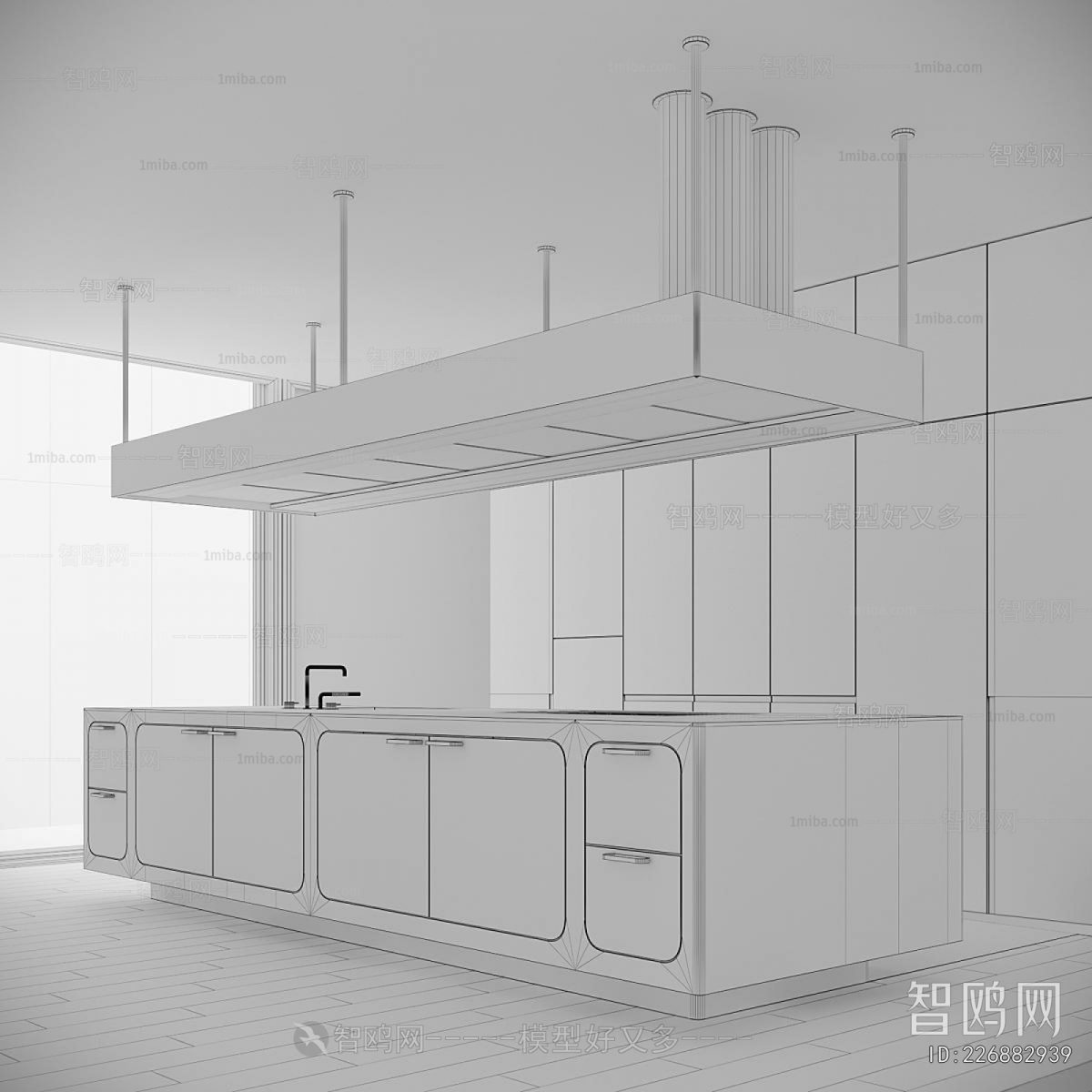 Modern The Kitchen