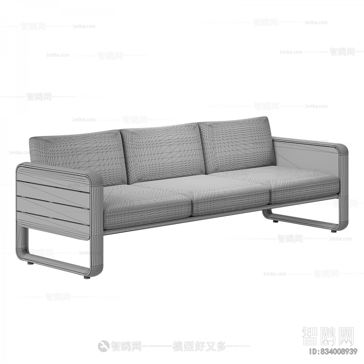 Modern Three-seat Sofa