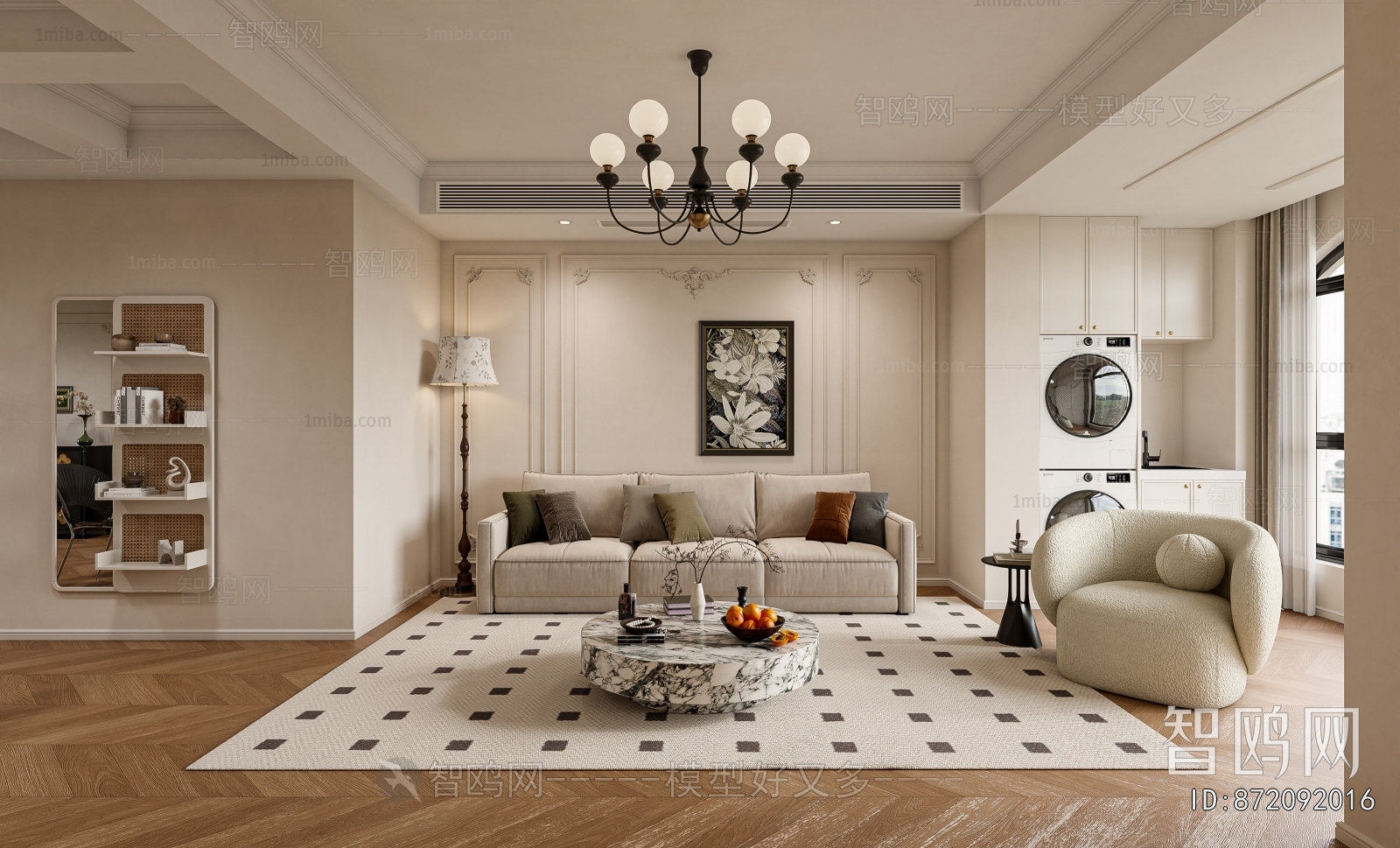 French Style A Living Room