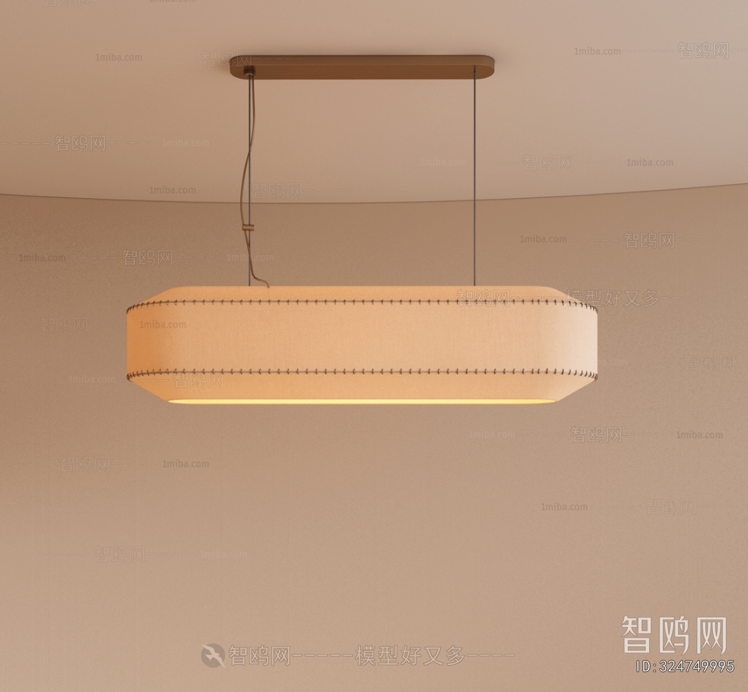 Modern Long Chandelier