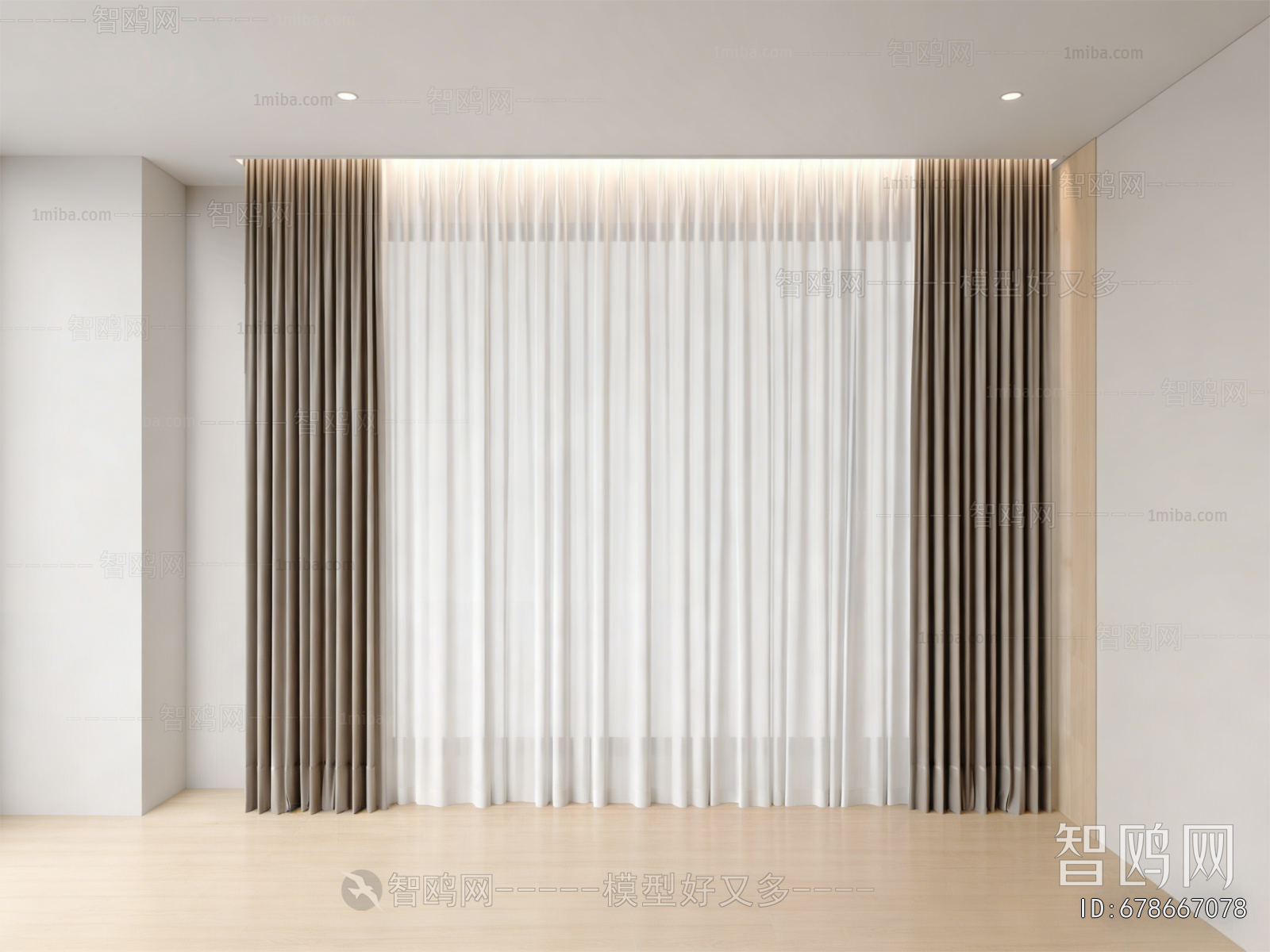 Modern The Curtain
