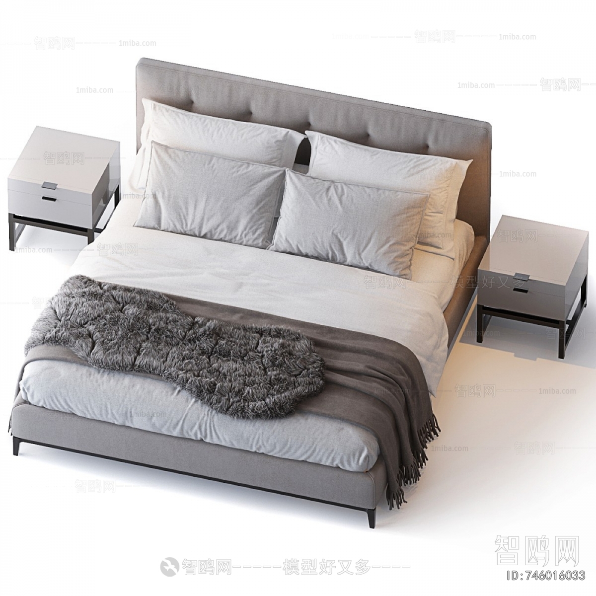 Modern Double Bed