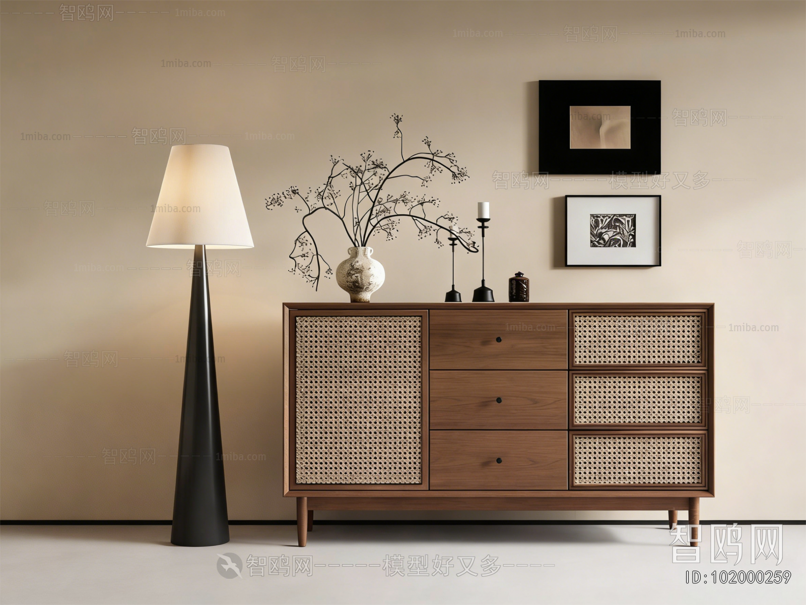 Modern Entrance Cabinet