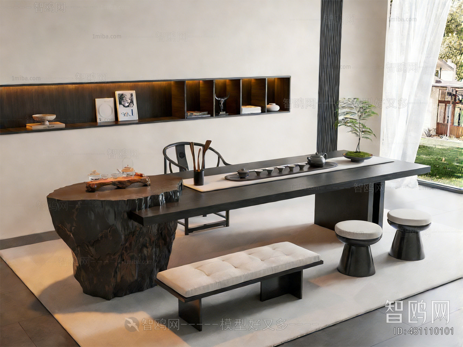 New Chinese Style Tea Tables And Chairs