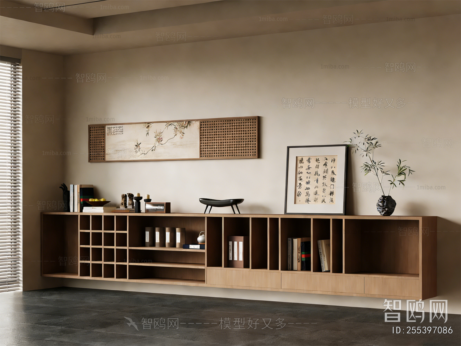 New Chinese Style Bookcase