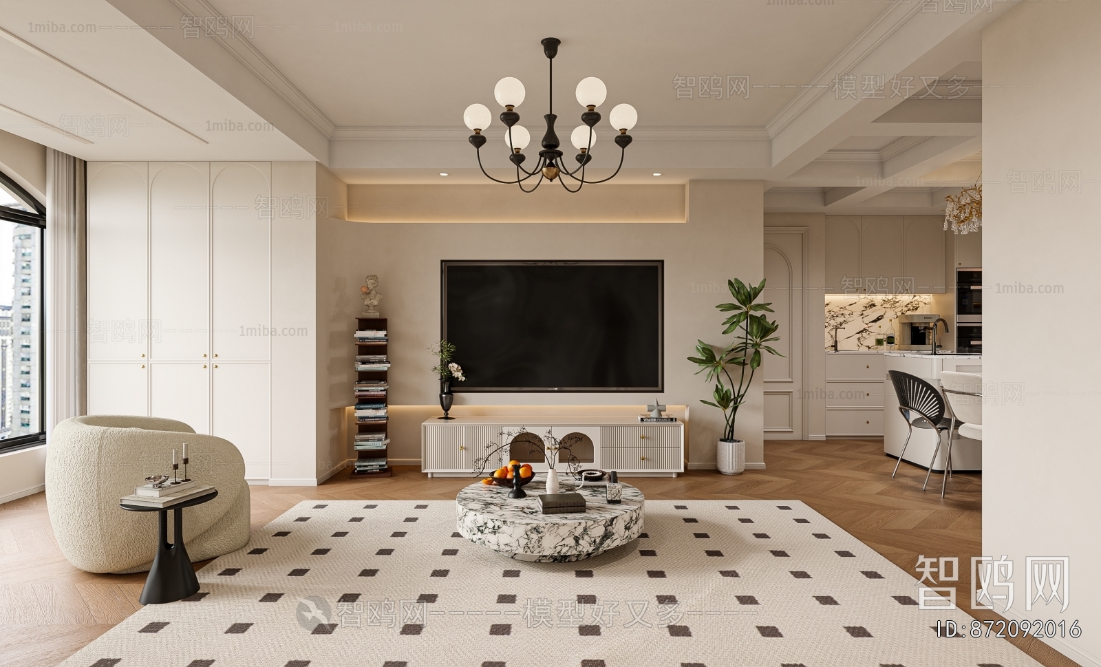 French Style A Living Room