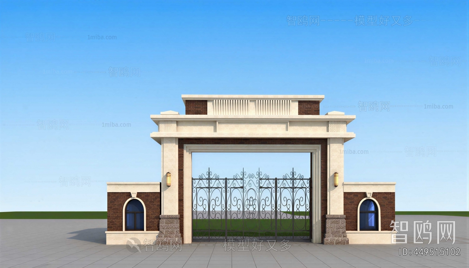New Chinese Style Facade Element