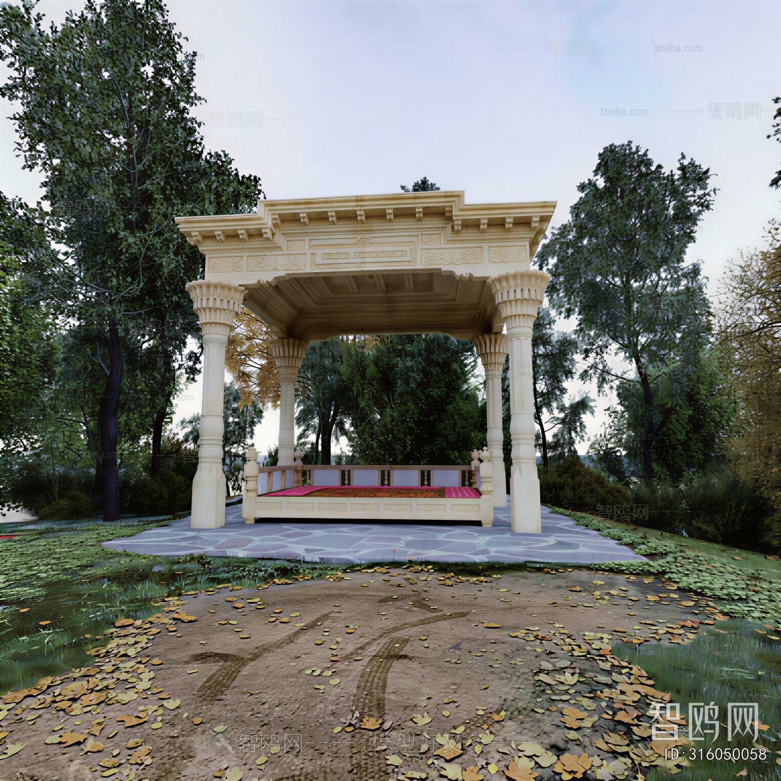 Chinese Style Ancient Architectural Buildings
