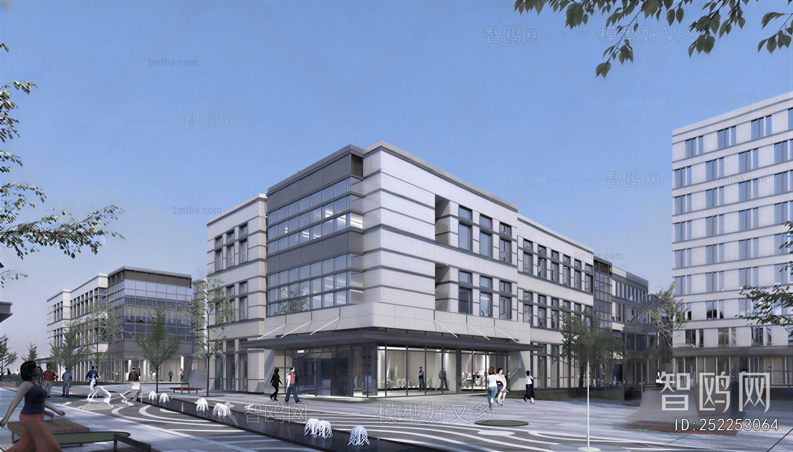 Modern Appearance Of Commercial Building