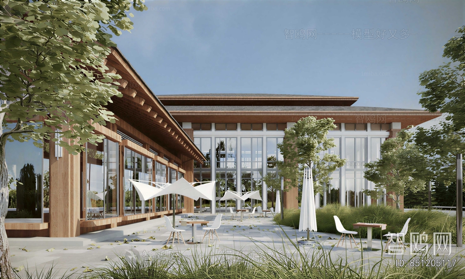 Modern Courtyard/landscape