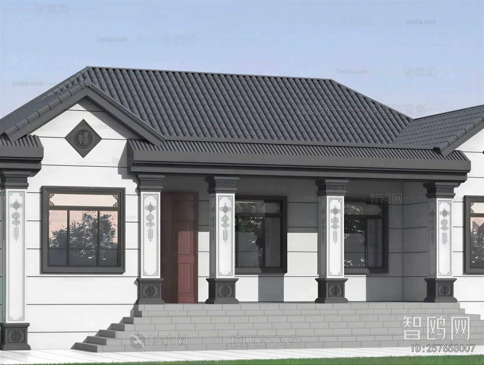 New Chinese Style Residential Building