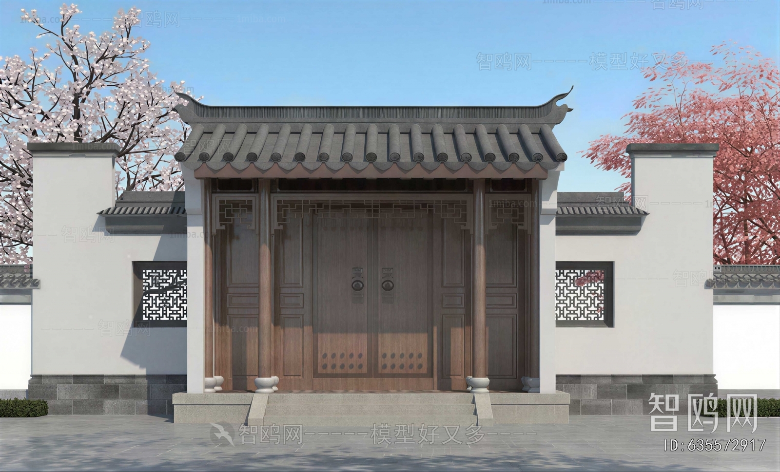 Chinese Style Facade Element