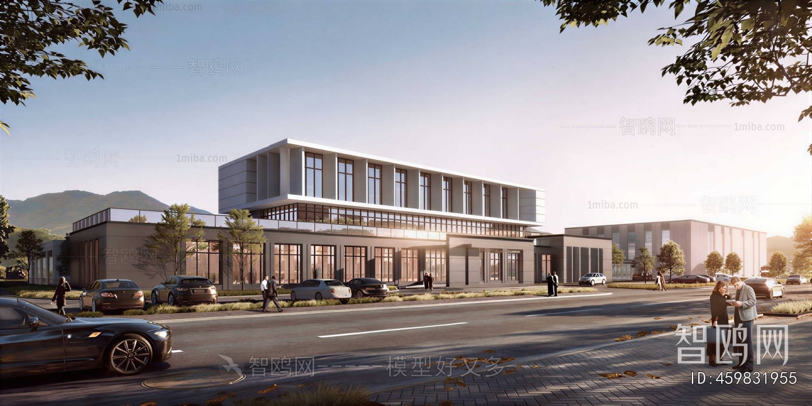 Modern Building Appearance