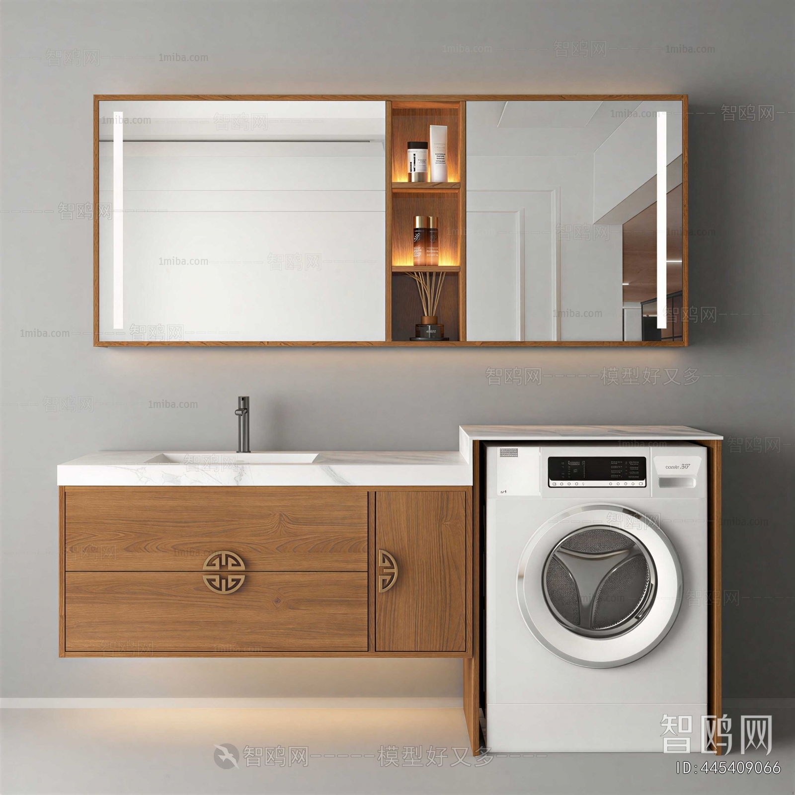 Modern Laundry Cabinet