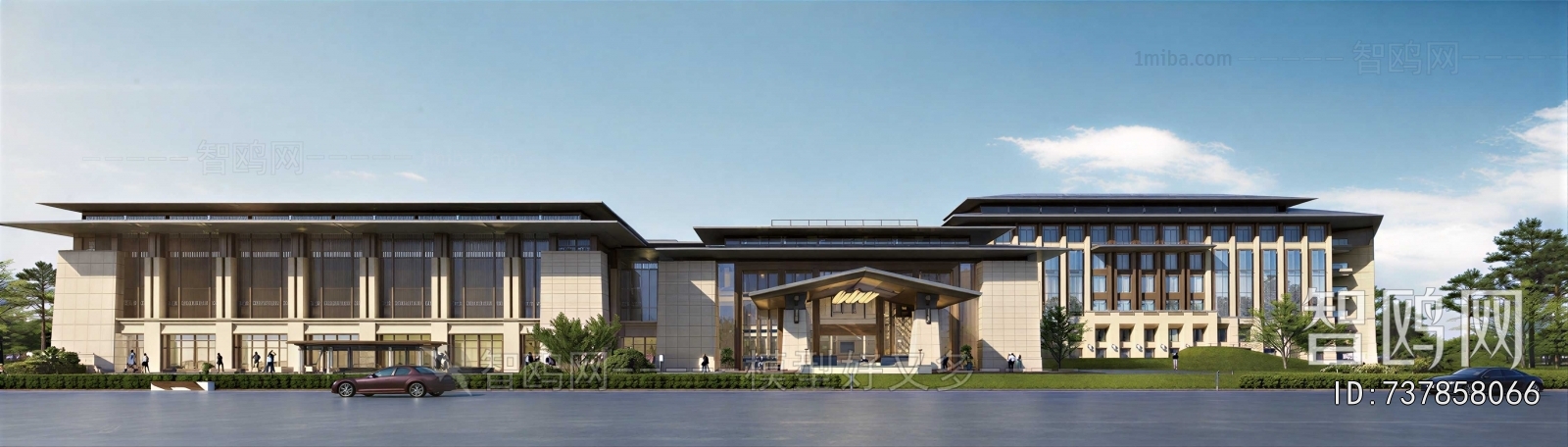 Modern Building Appearance