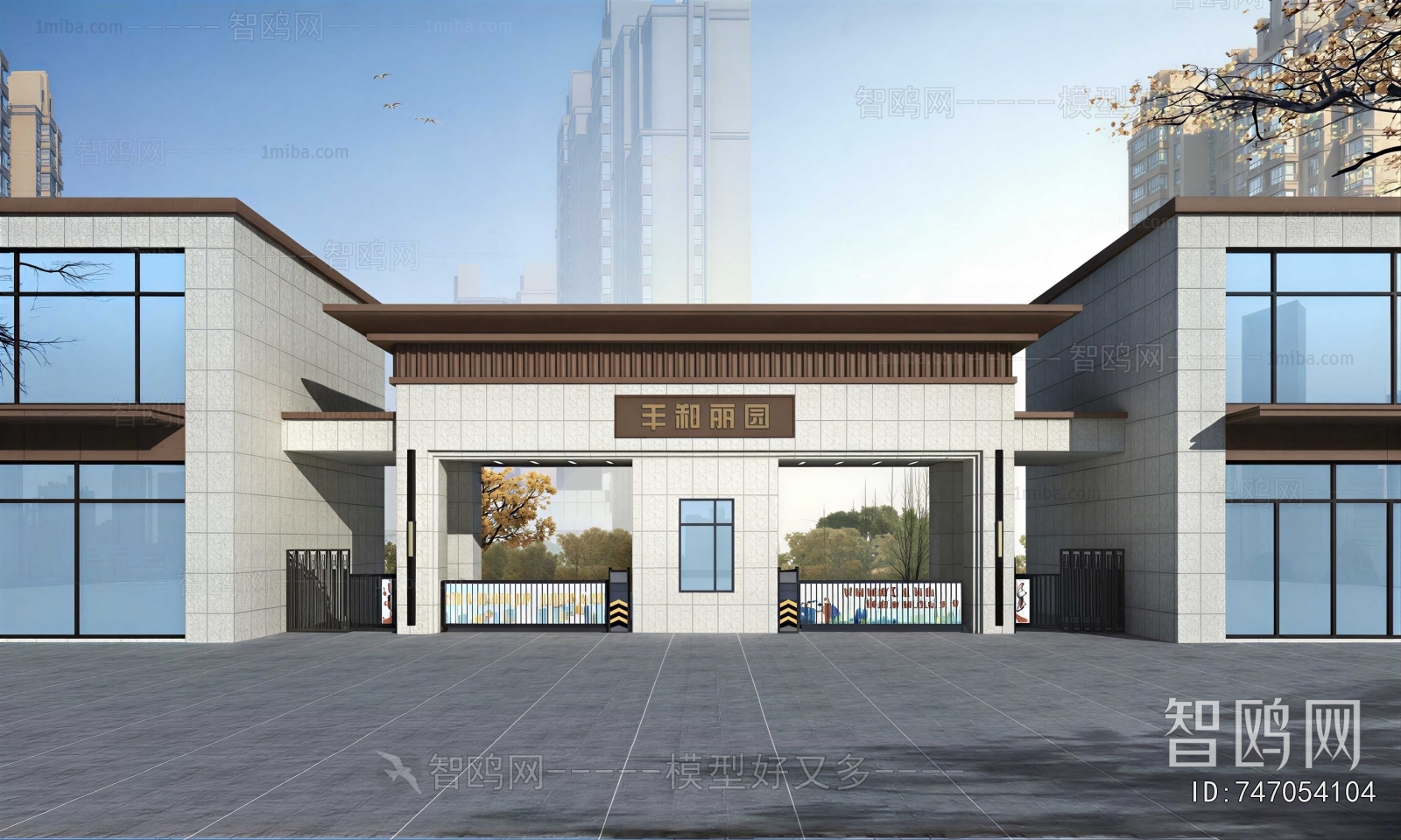 New Chinese Style Facade Element