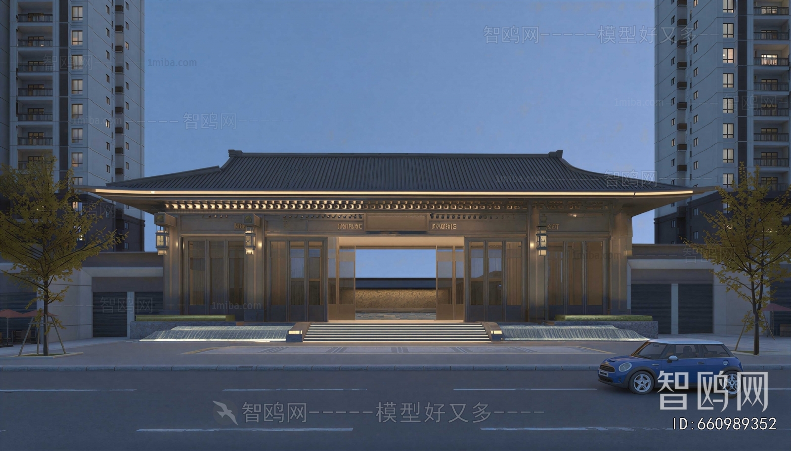 New Chinese Style Gate