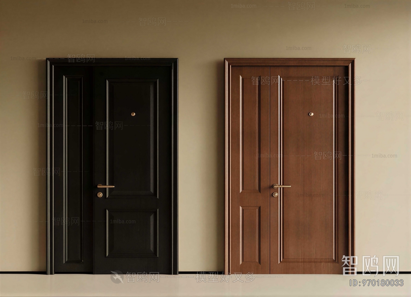 French Style Single Door