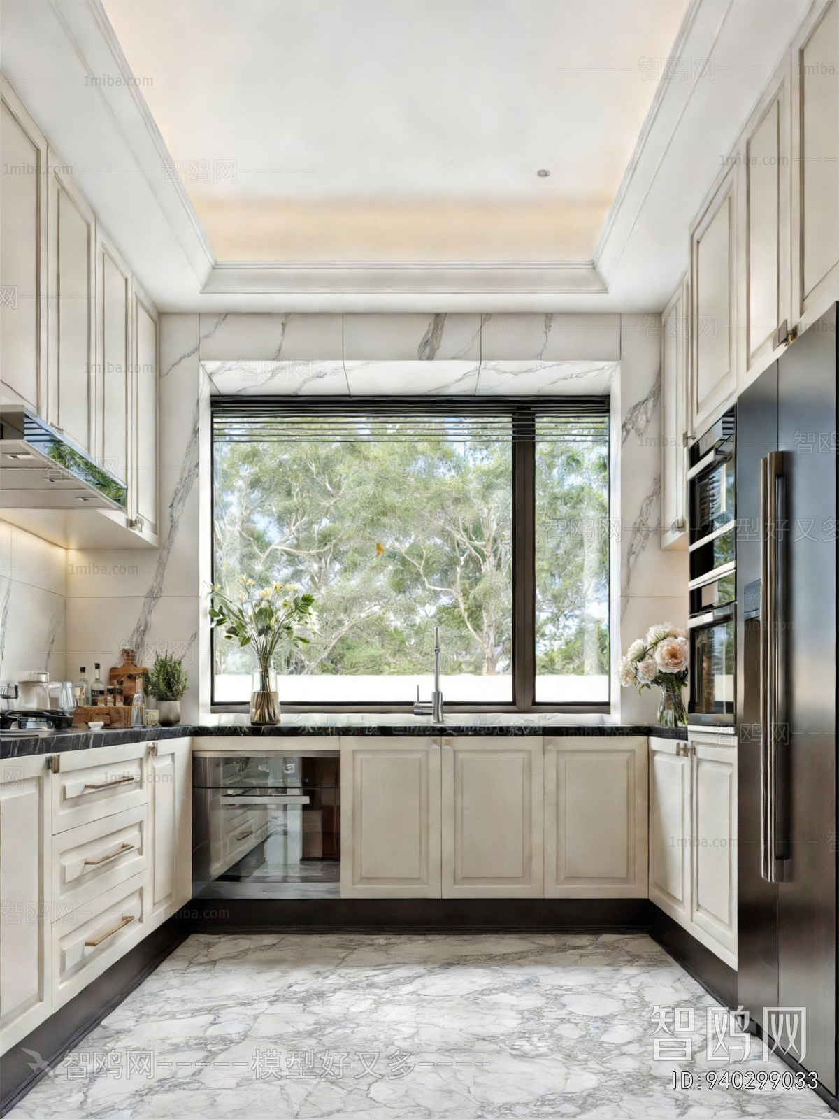 French Style The Kitchen