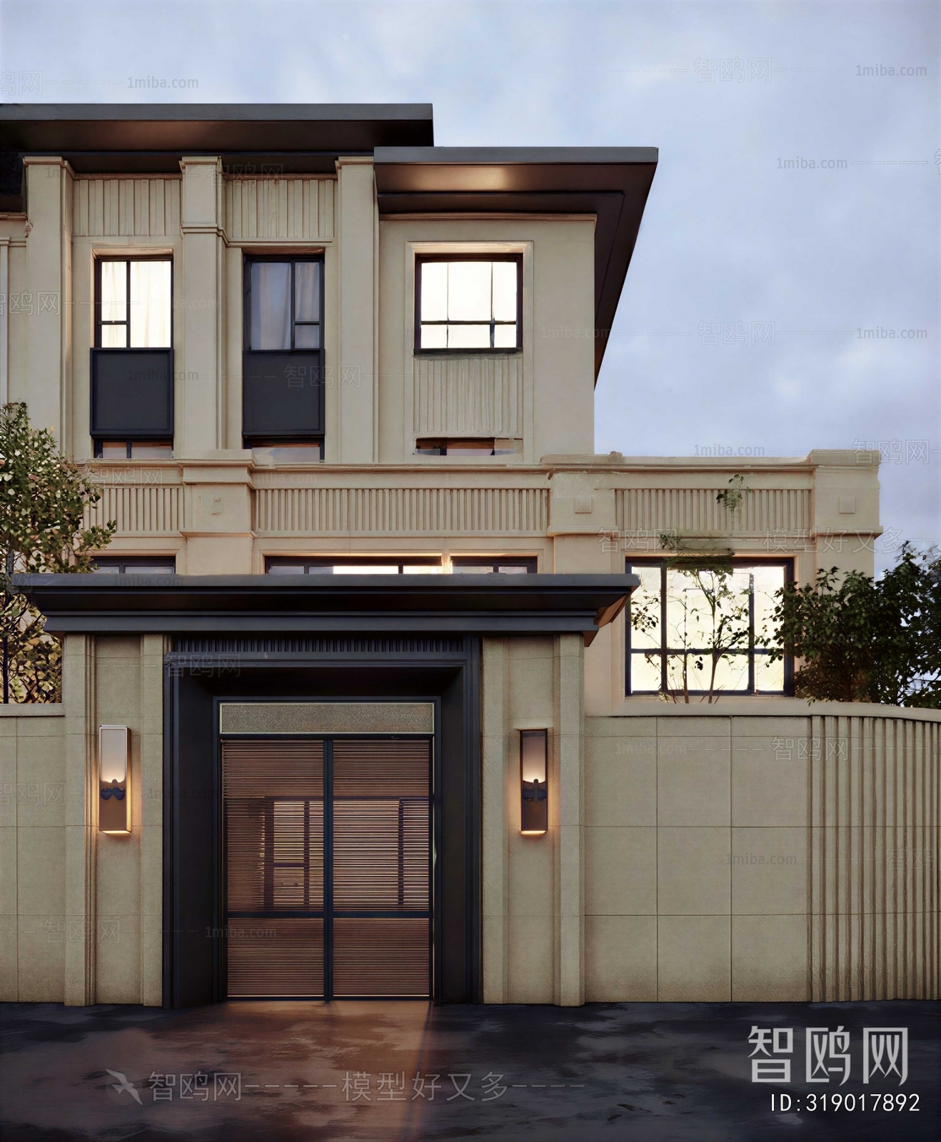 New Chinese Style Detached Villa