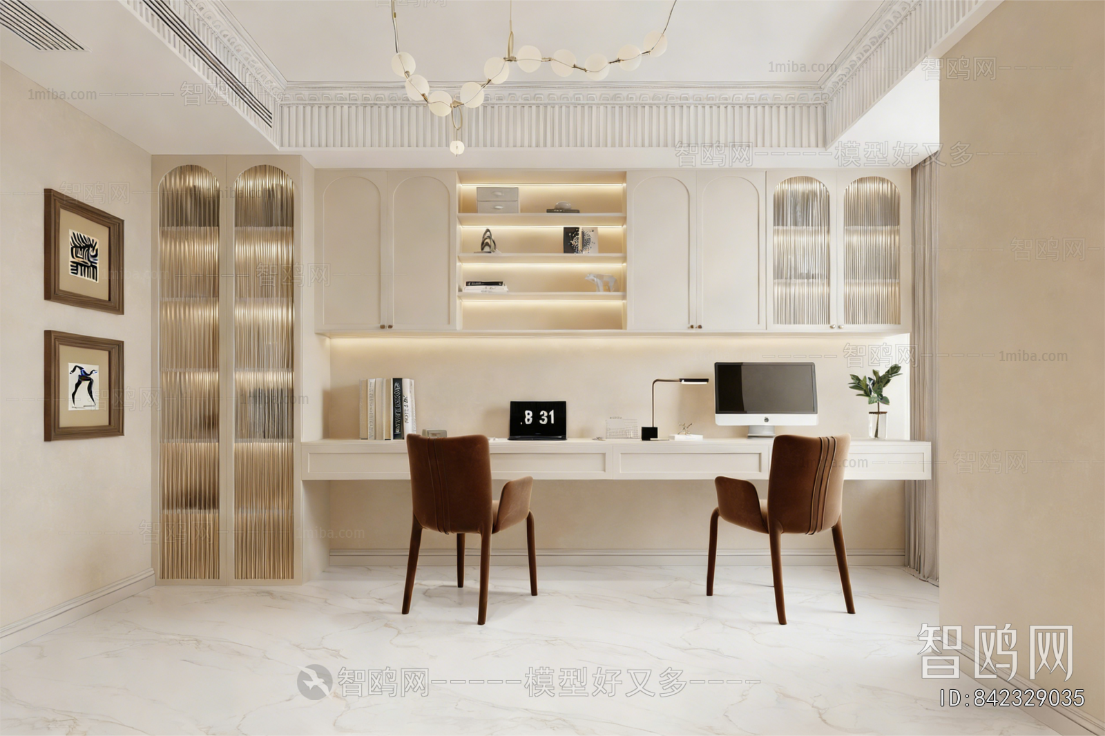 French Style Study Space