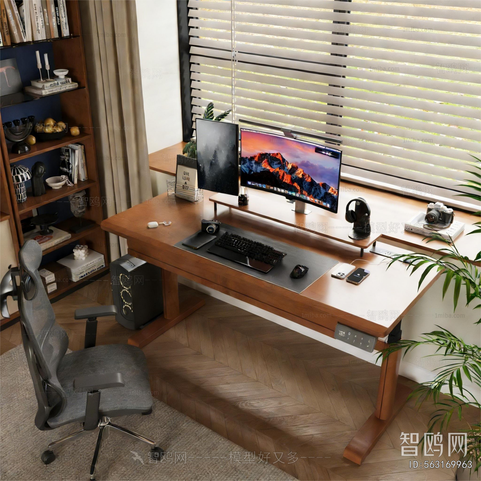 Modern Computer Desk And Chair