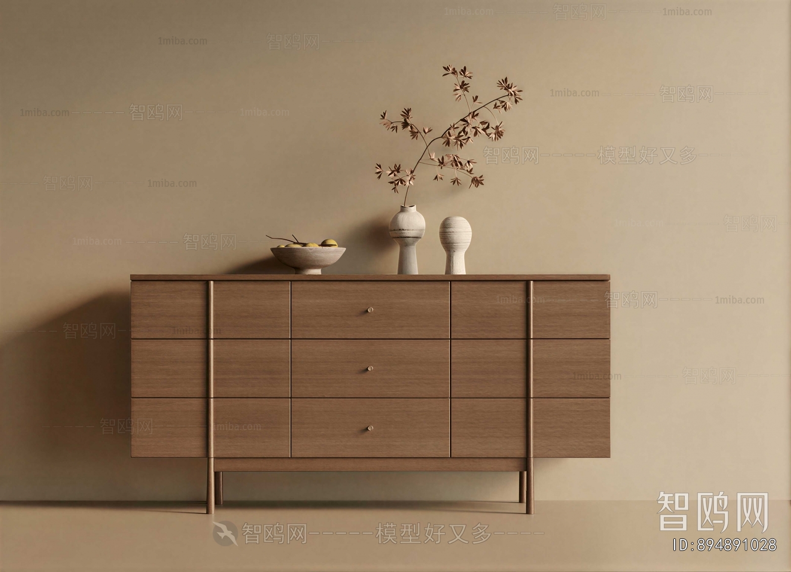 Modern Entrance Cabinet