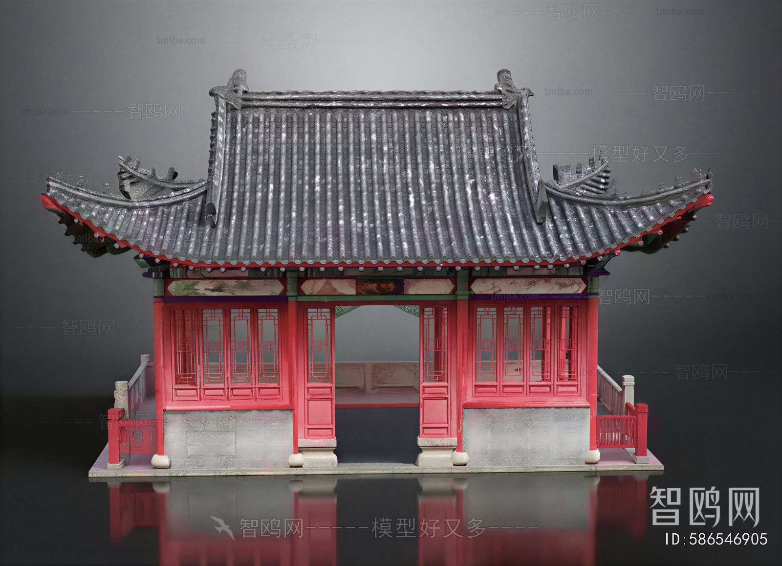 Chinese Style Ancient Architectural Buildings