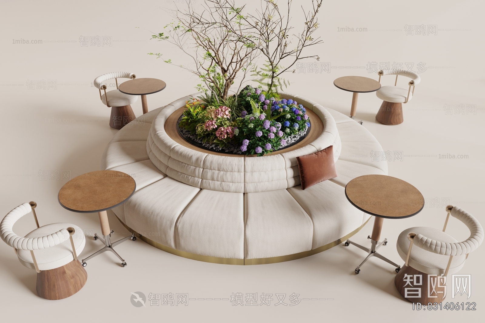 Modern Card Seat Sofa