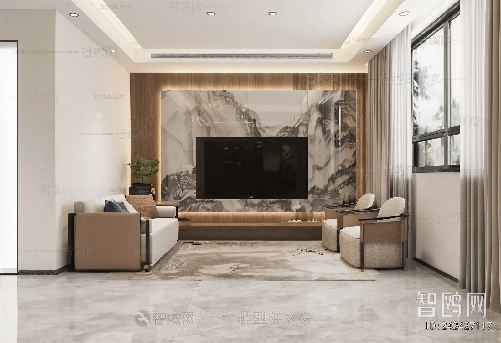 Modern A Living Room